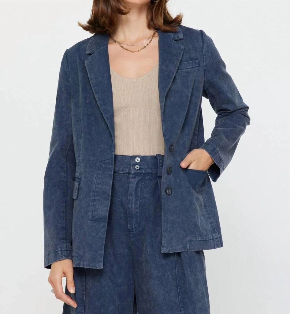 current air Current Air - Cotton Blazer And Wide Pants Set 2