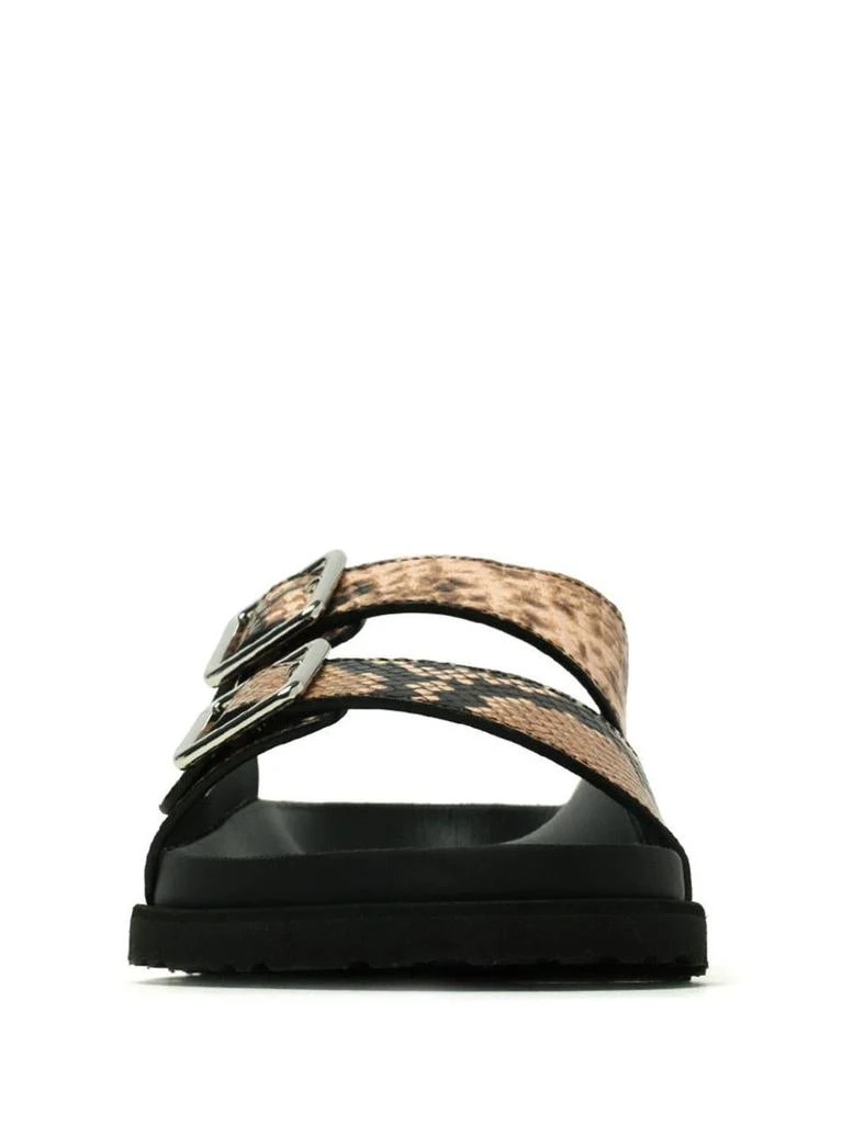 Birkenstock Birkenstock Snakeskin Effect Arizona Sandals Shoes 3