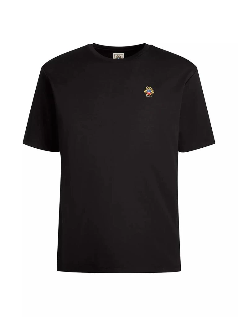 Bally Bally x Adrien Brody Cotton Embroidered T-Shirt 1