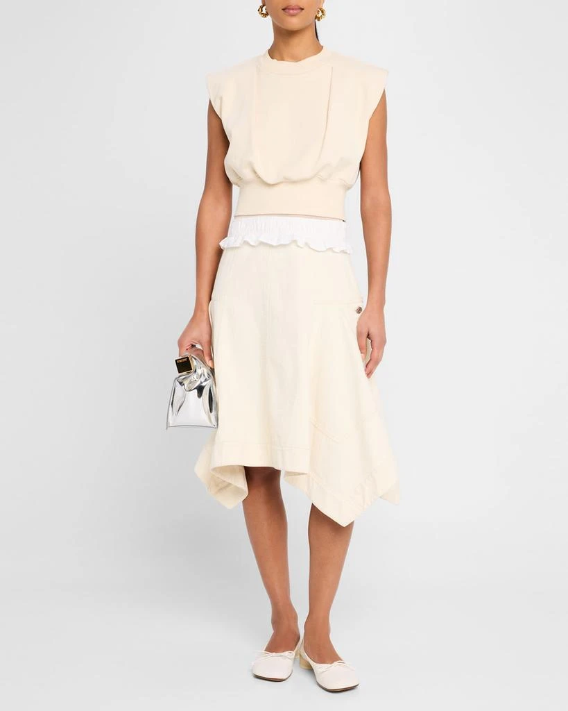 knee length dresses for ladies Gain Terry Cloth Midi Dress L (Slim Cut See Size Chart) main image 1