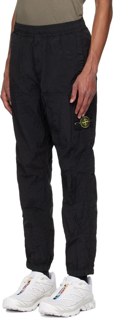 Stone Island Black Nylon Metal Sweatpants 4
