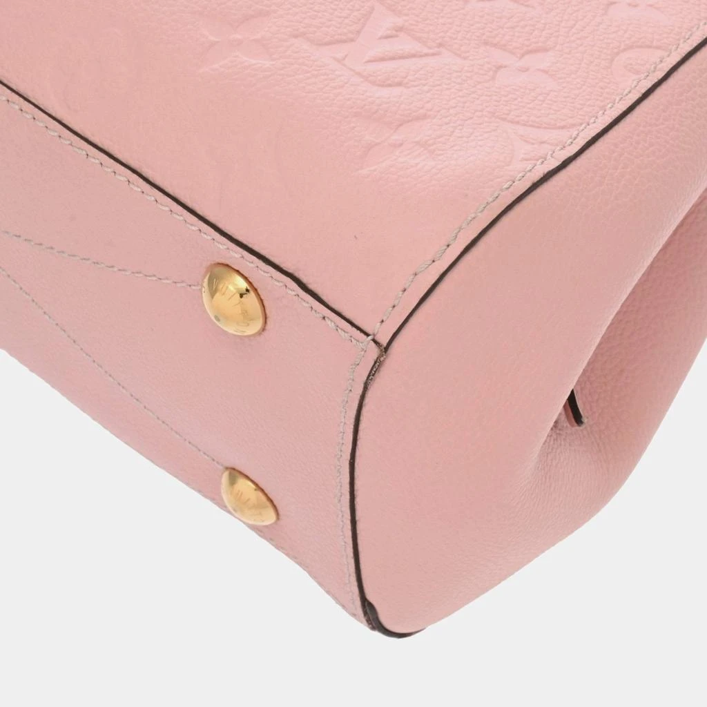 Louis Vuitton Louis Vuitton Rose Poudre Leather Monogram Empreinte Montaigne BB Handbag 11