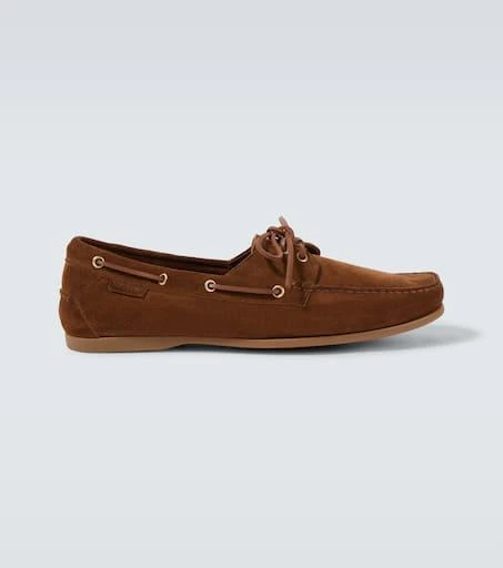 Tom Ford Robin suede boat shoes 1