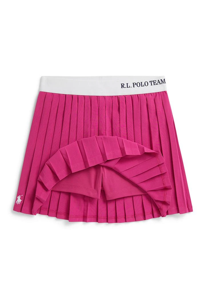 Ralph Lauren Girls 7-16 Polo Team Pleated Stretch Skort 2