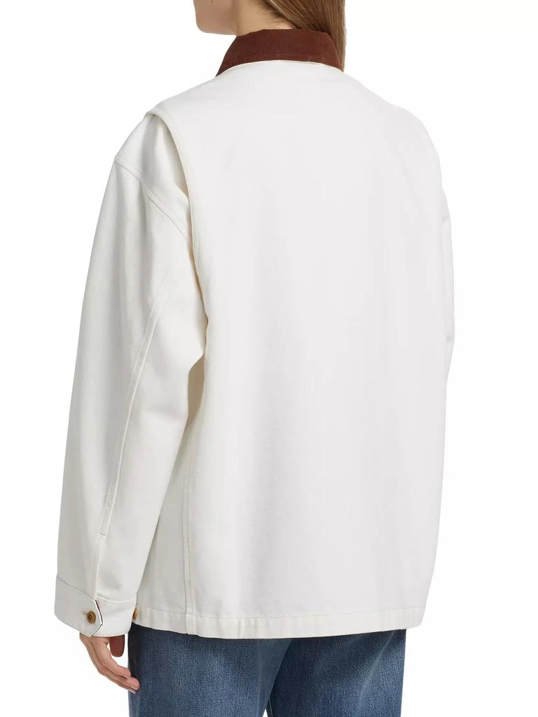 DÔEN Pascale Contrast Collar Jacket 5