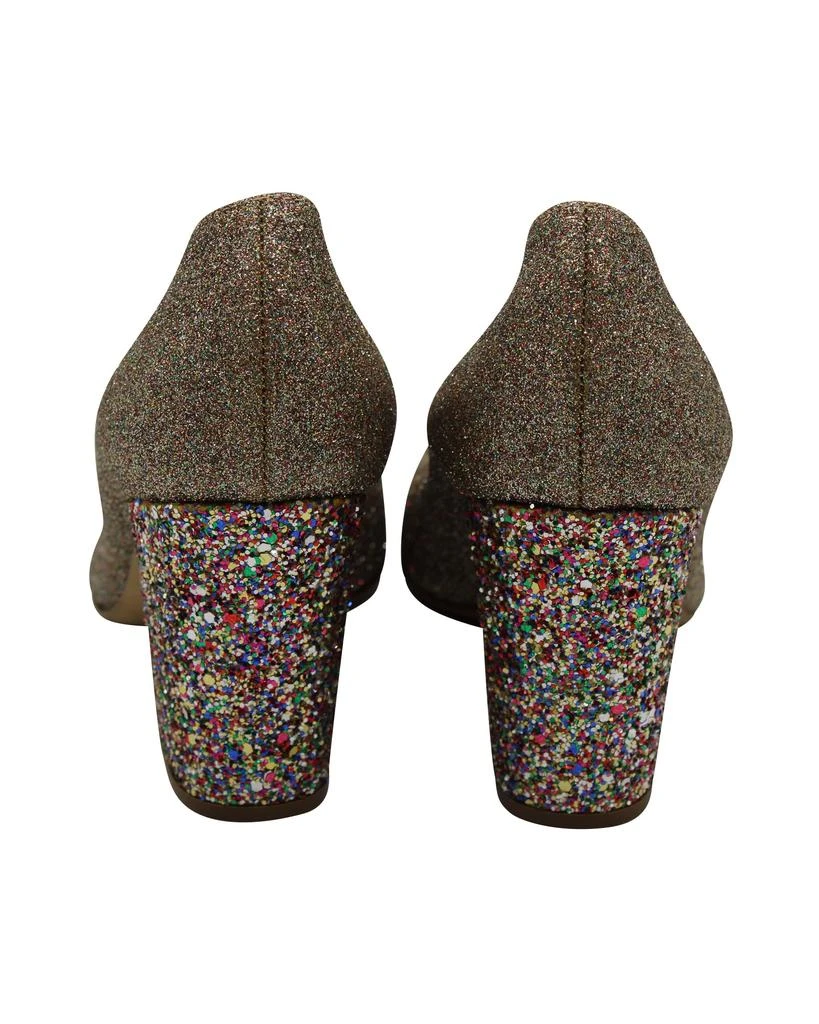 Sergio Rossi Glitter Pumps in Multicolor Leather 4