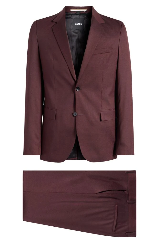 Hugo Boss Houston Solid Wool Suit 8