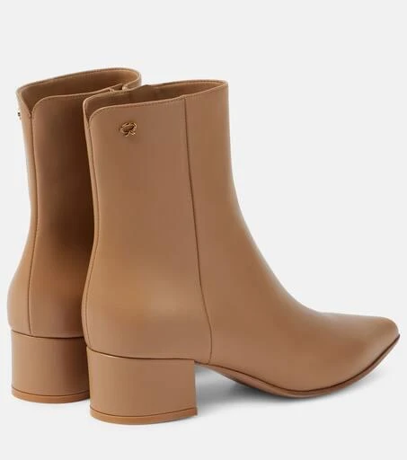 Gianvito Rossi Lyell 45 leather ankle boots 3