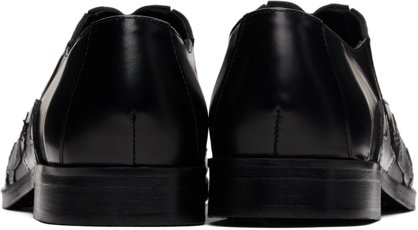 Stefan Cooke: Black 100 Stars Loafers | SSENSE