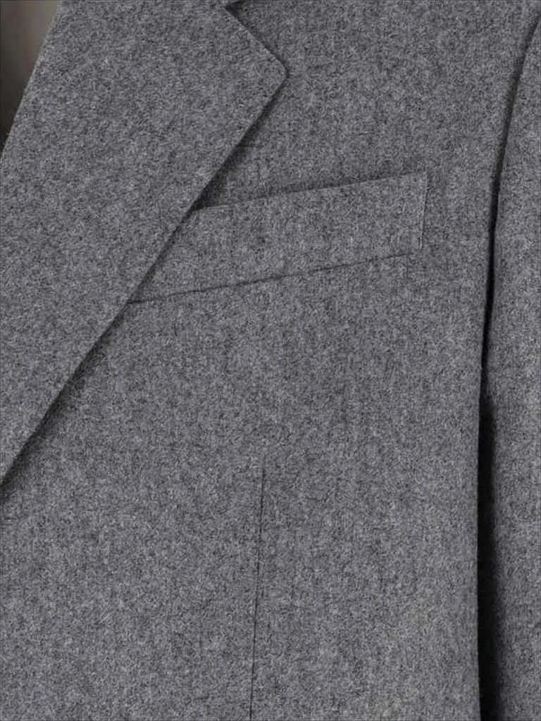 AMI Tailored Wool Blazer with Notch Lapel 4