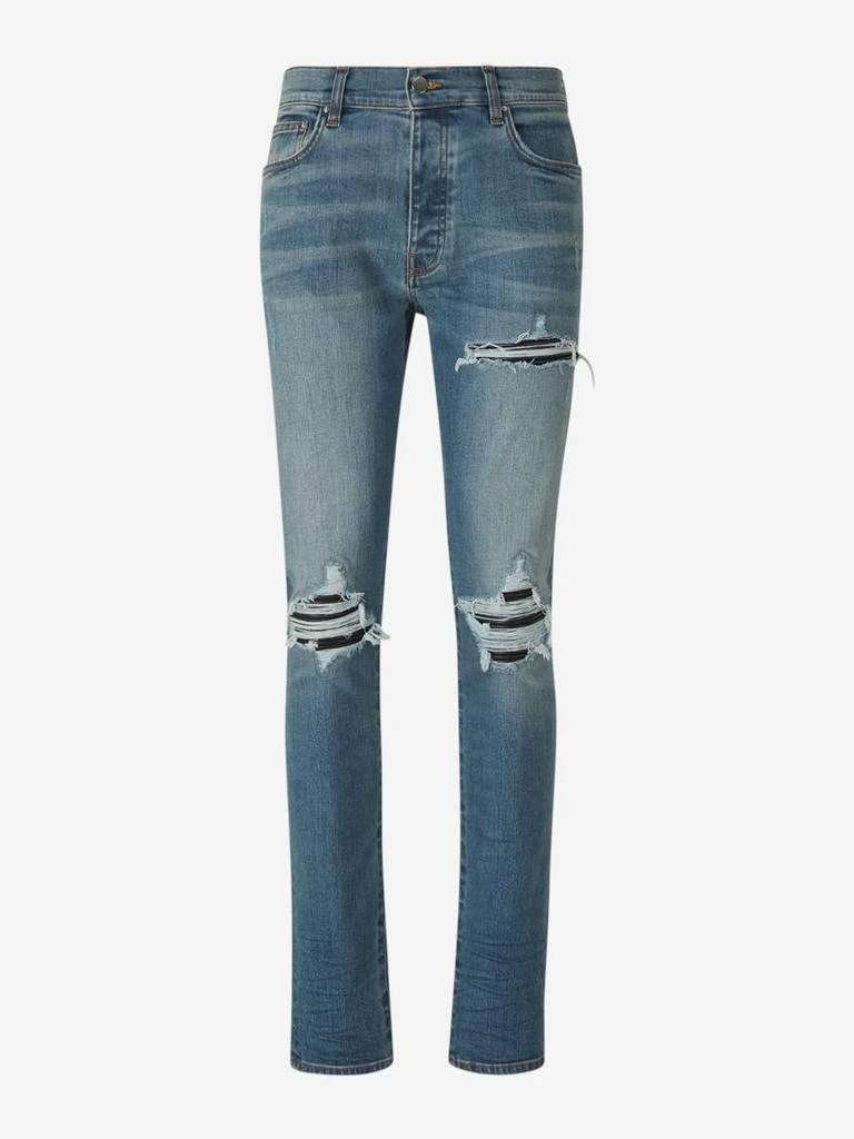 AMIRI Amiri Mx1 Jeans Leather Details 1