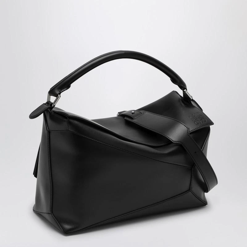 Loewe Large Puzzle black calfskin bag 4