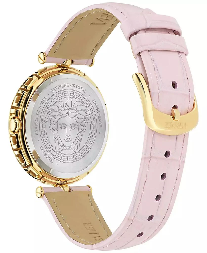Versace Pink Medusa Ladies Gold Watch! New versace_medusa_pop_pink_silico  main image 4