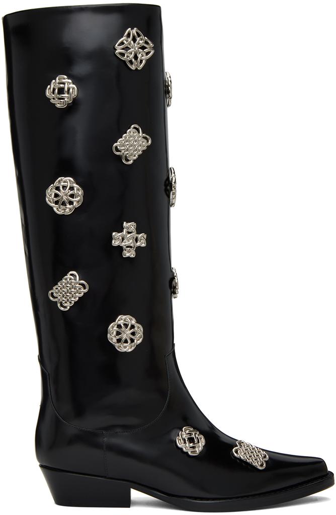 Toga Pulla SSENSE Exclusive Black Tall Boots