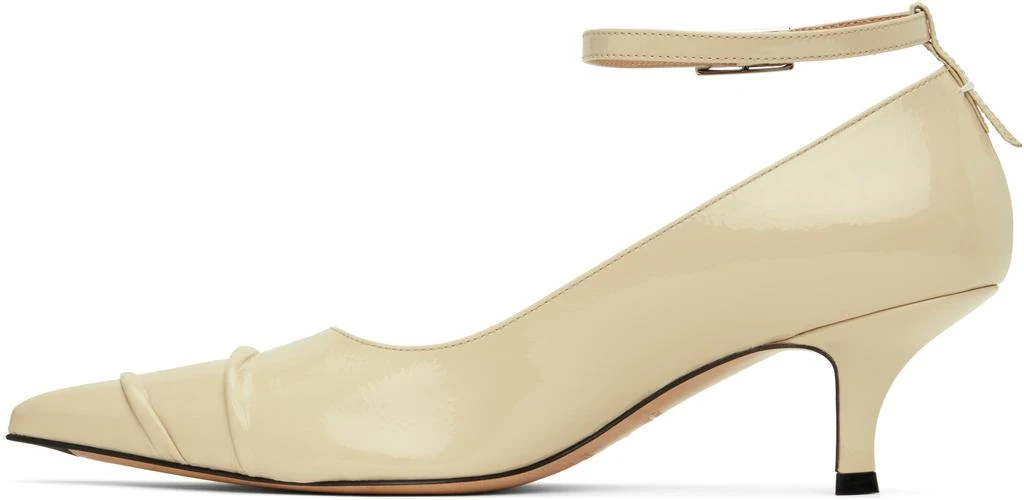 MAISON MARGIELA Beige Kinkies Pump Heels 3