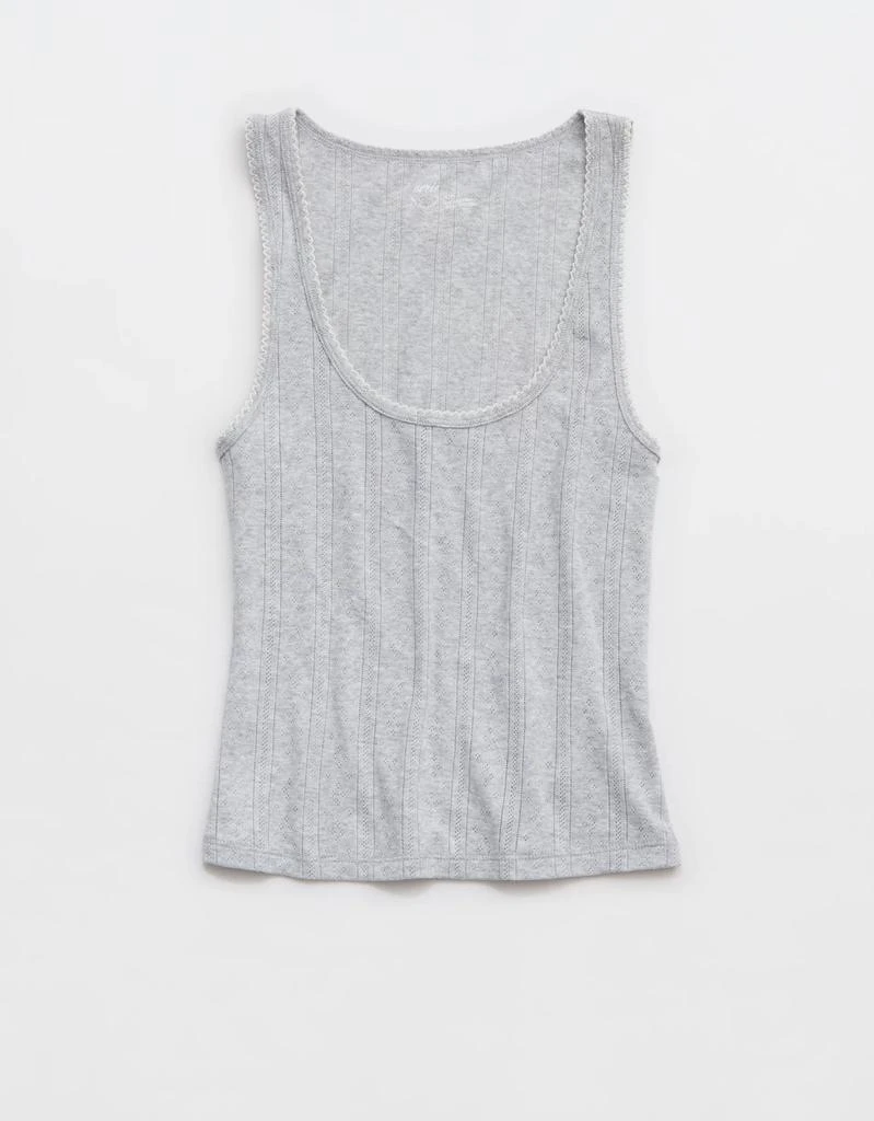 Aerie Aerie Off-Duty Pointelle Tank Top 3
