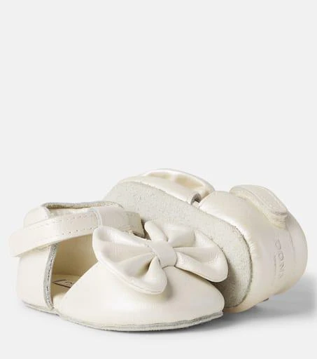 Donsje Baby Meau bow-detail leather sandals 5