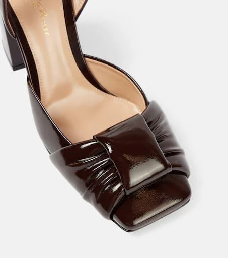 Gianvito Rossi 90 patent leather sandals 6