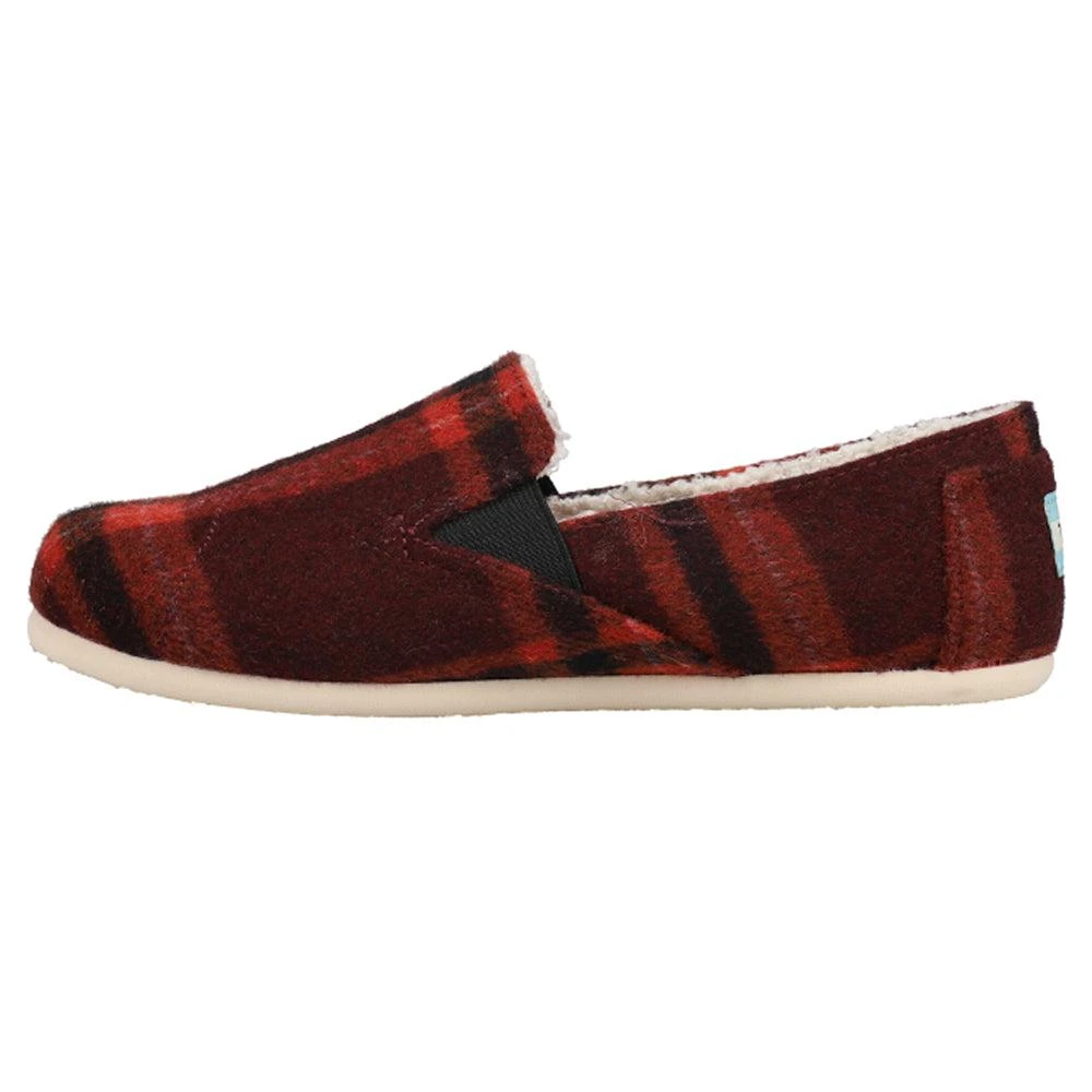 TOMS Redondo Plaid Slip On Flats 3