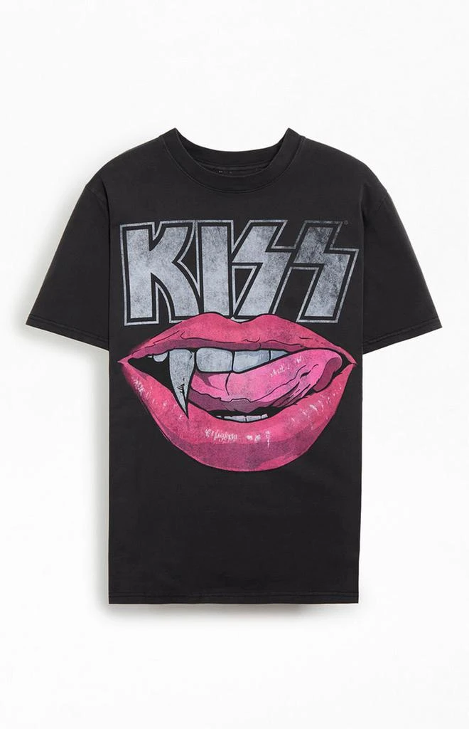 null Kiss Fang And Tongue T-Shirt