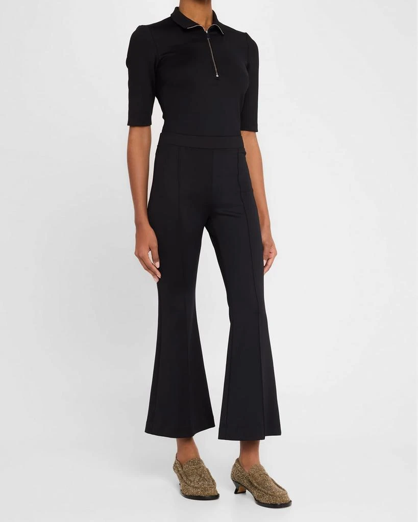 ROSETTA GETTY Scuba Flare Cropped Pants 4
