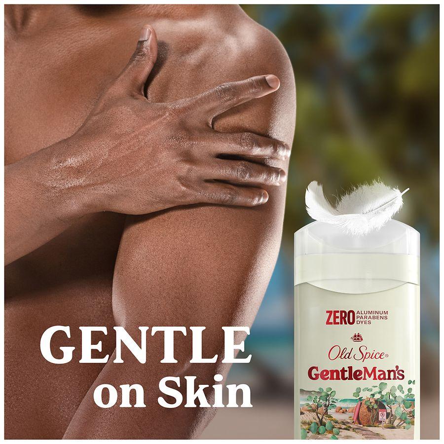 Old Spice GentleMan's Deodorant, Aluminum Free, 24/7 Freshness Eucalyptus and Coconut Oil