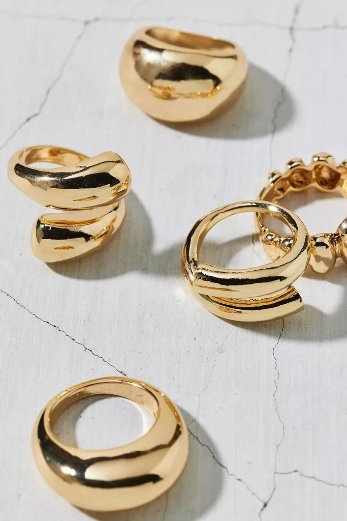 Urban Outfitters West Hollywood Ring Set 3
