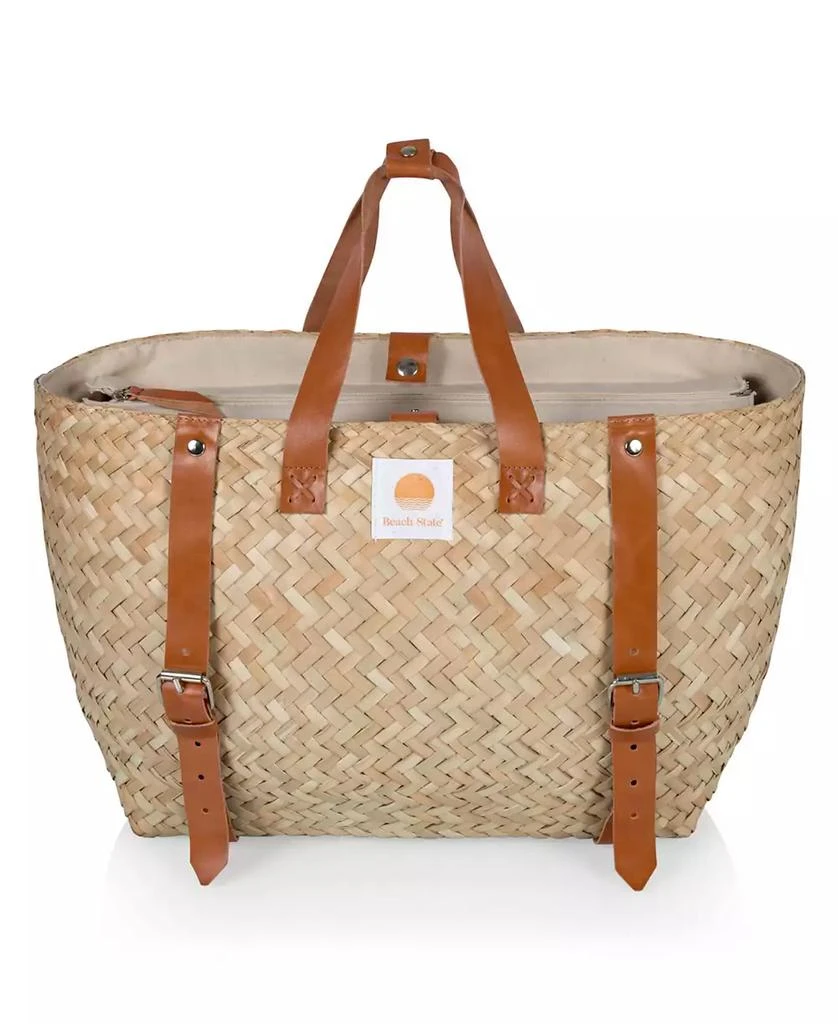 Beach State Hermosa Woven Beach Cooler Tote Bag 1