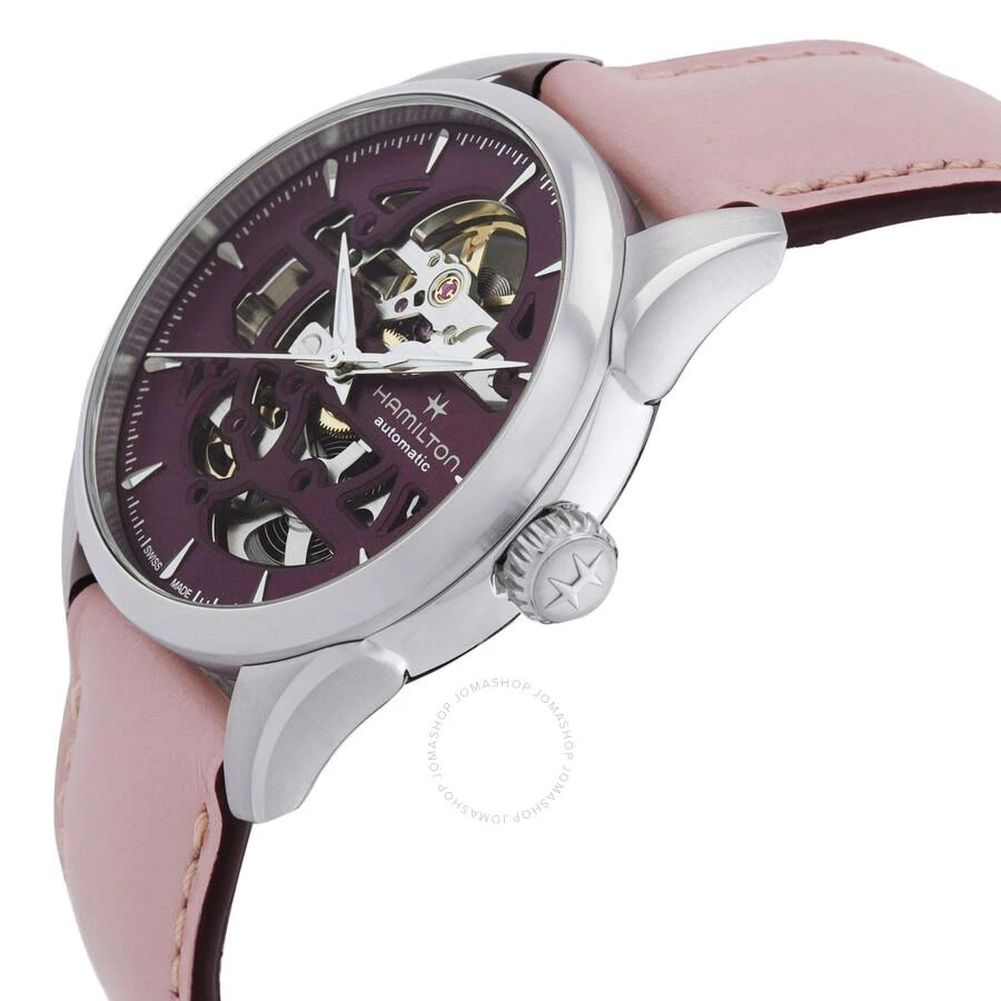 Hamilton Jazzmaster Automatic Purple Dial Ladies Watch H32265801 2