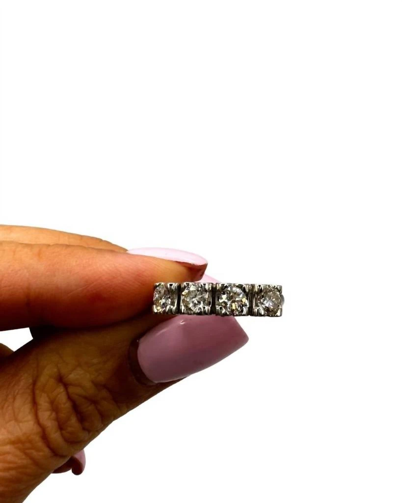 Milano Jewelry Milano Jewelry - Women
s 5-Stone Round Anniversary Band Ring 3