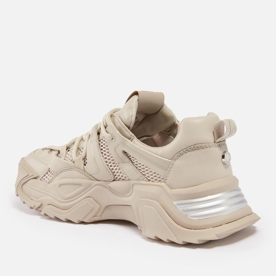 Steve Madden STEVE MADDEN WOMEN'S KINGDOM-E FAUX LEATHER AND MESH TRAINERS 2