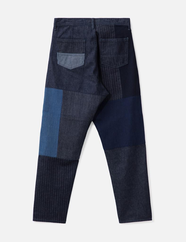 FDMTL PATCHWORK PANTS RINSE