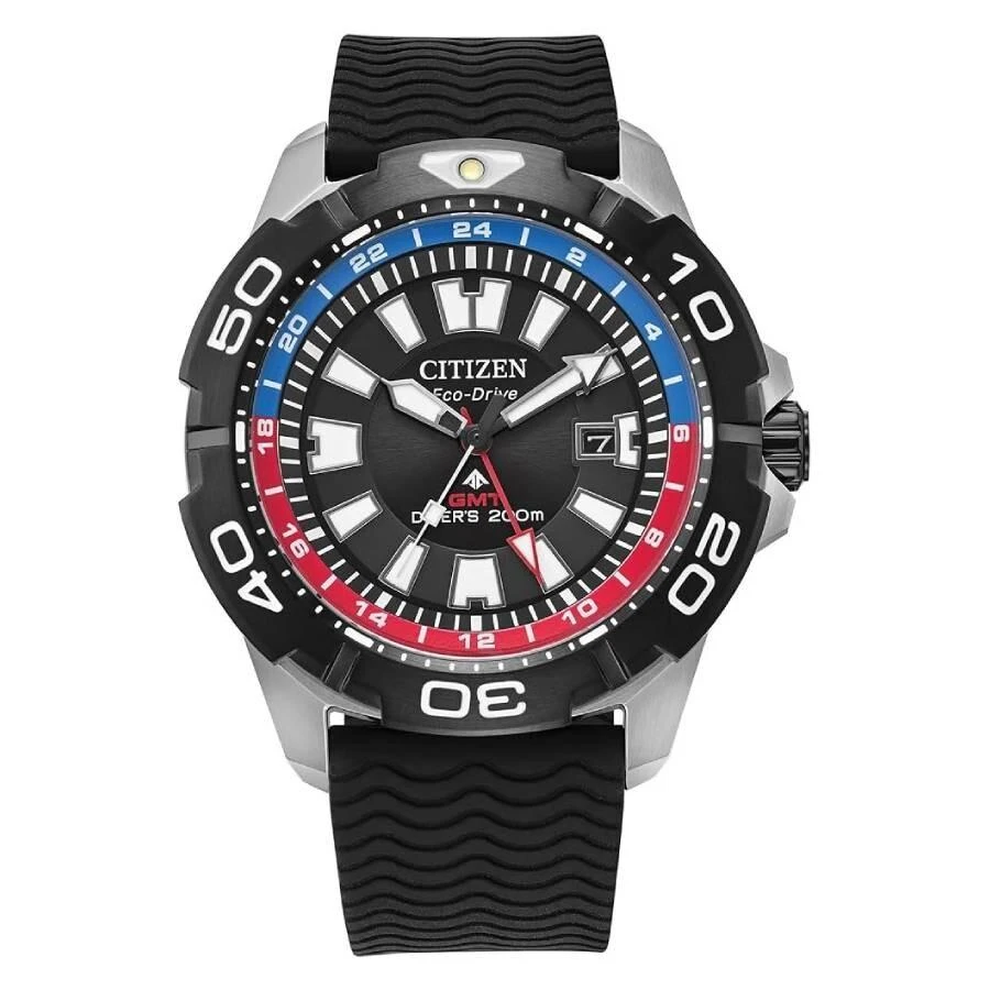 Citizen Promaster GMT Eco-Drive Black Dial Men's Watch BJ7128-08E 1