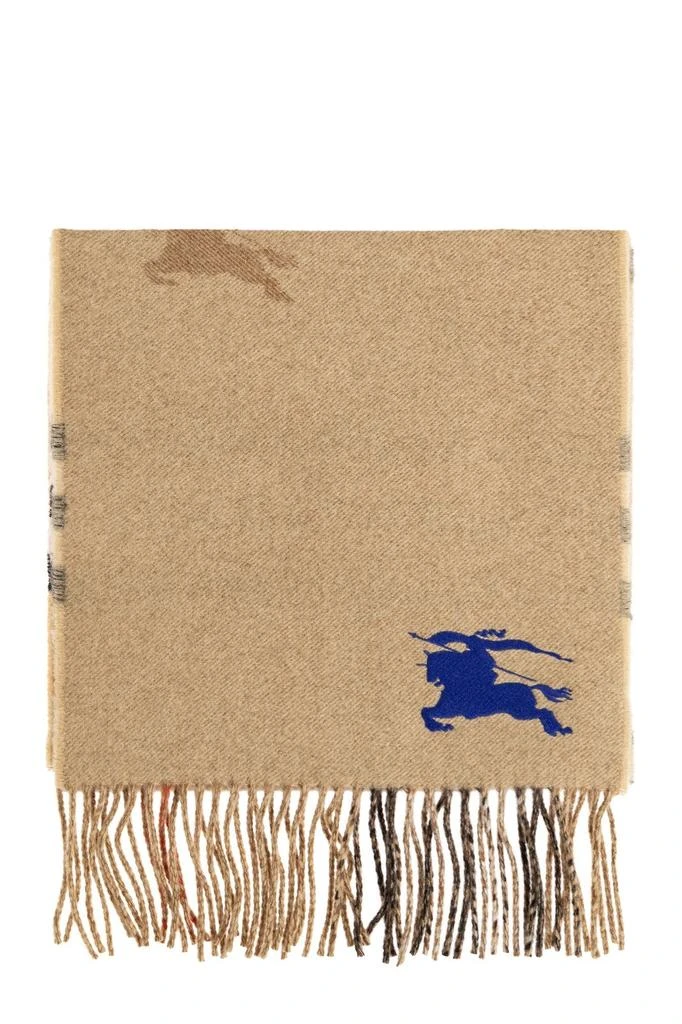 Burberry Burberry Checked Fringed Scarf