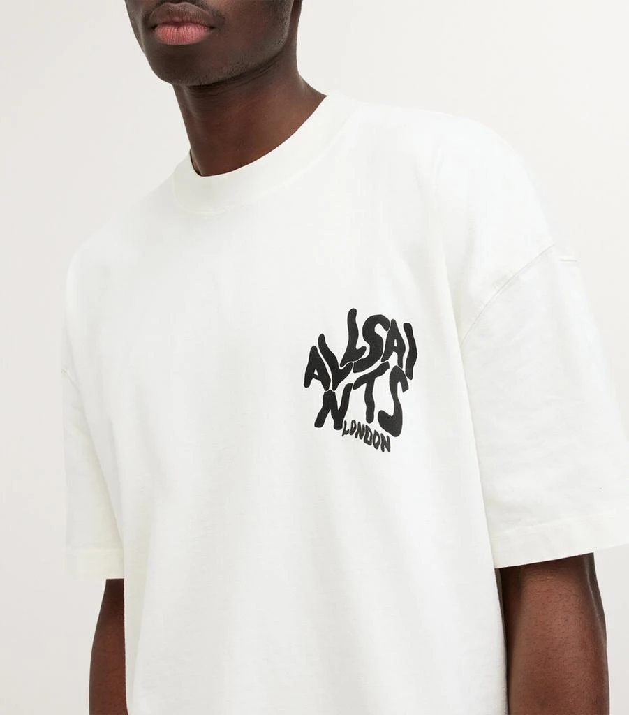 ALL SAINTS Organic Cotton Orlando Logo T-Shirt 5