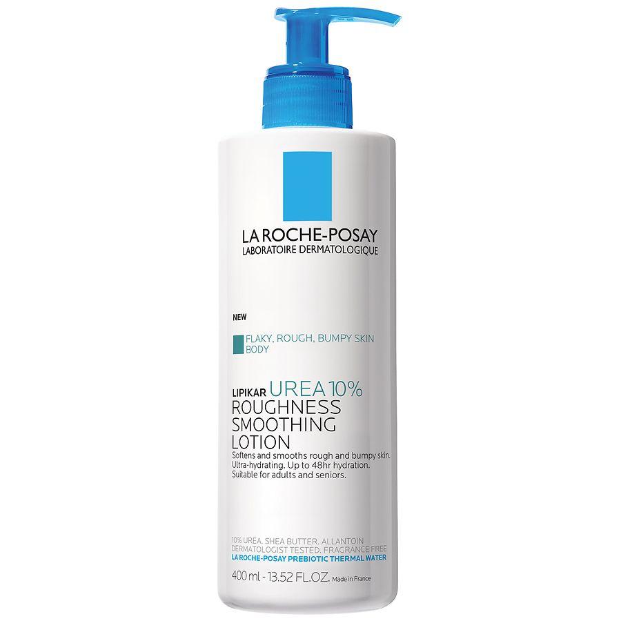 La Roche-Posay Lipikar Urea 10% Smoothing Body Lotion for Dry Skin with Shea Butter