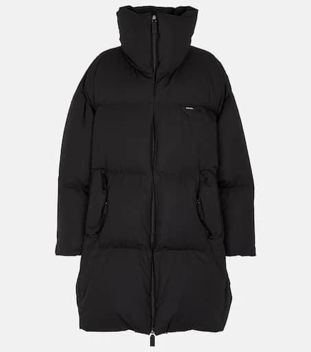 Prada Funnel-neck down and cotton coat 1