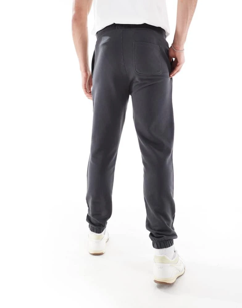 Lyle & Scott Lyle & Scott superfine slim sweatpants in gunmetal grey 4