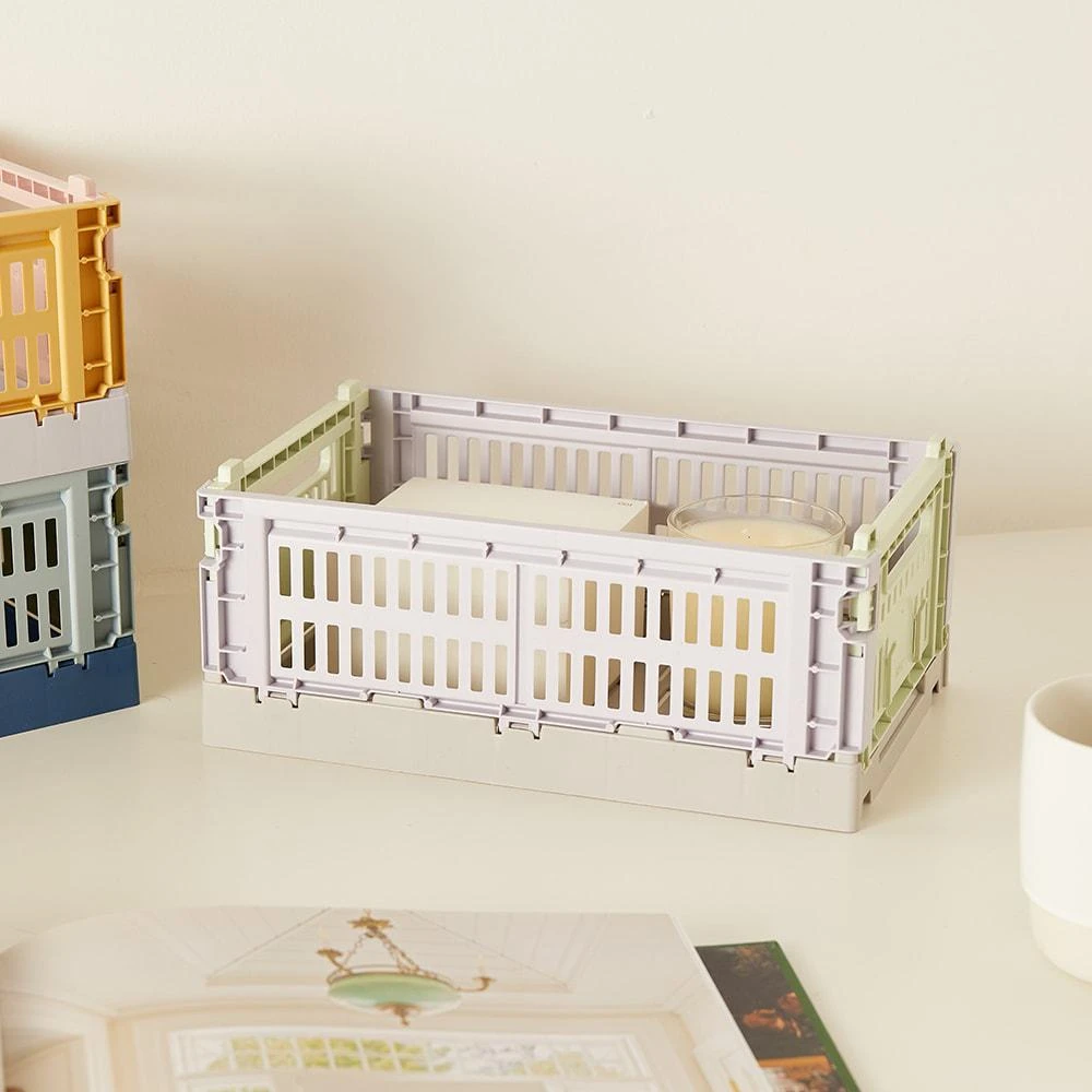 HAY HAY Small Recycled Mix Colour Crate 5