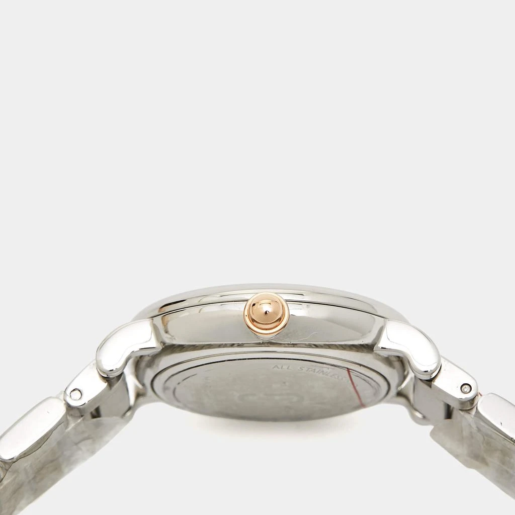 Marc Jacobs Marc By Marc Jacobs White Two-Tone Stainless Steel Roxy MJ3553 Women's Wristwatch 28 mm 7