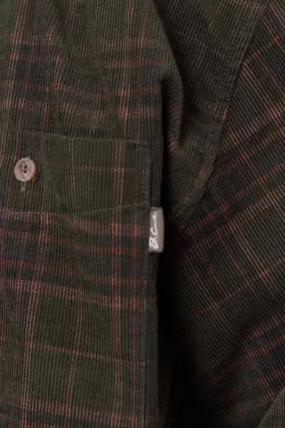 Barney Cools Barney Cools Cabin 2.0 Recycled Cotton Corduroy Plaid Shirt 2