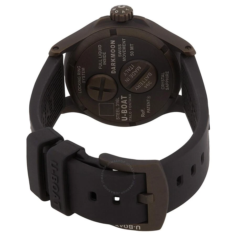 U-Boat Capsoil Quartz Black Dial Men's Watch 9549 3