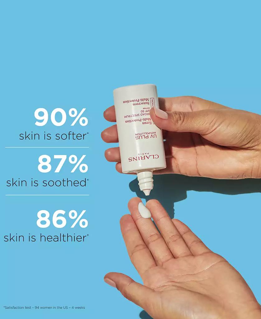 Clarins UV Plus Anti-Pollution Antioxidant Face Sunscreen SPF 50, 1.7 oz.