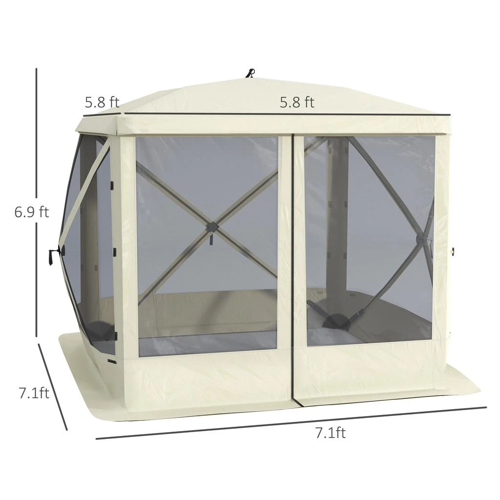 Streamdale Furniture Streamdale Pop-Up Gazebo Shelter Tent for Outdoor Events 3