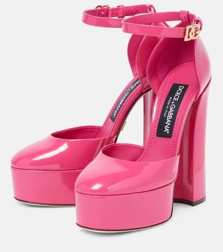 Dolce
Gabbana Platform leather sandals 5