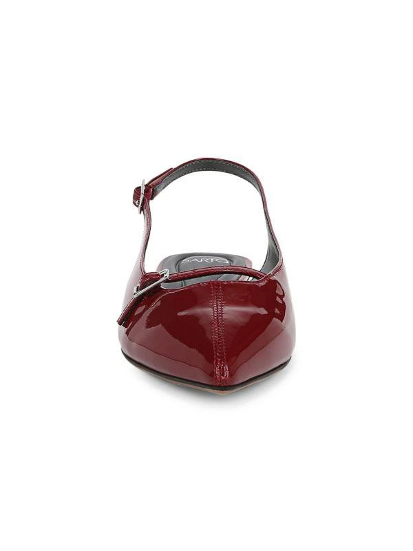 Franco Sarto Emma Slingback Mary Jane Patent Leather Flats 5
