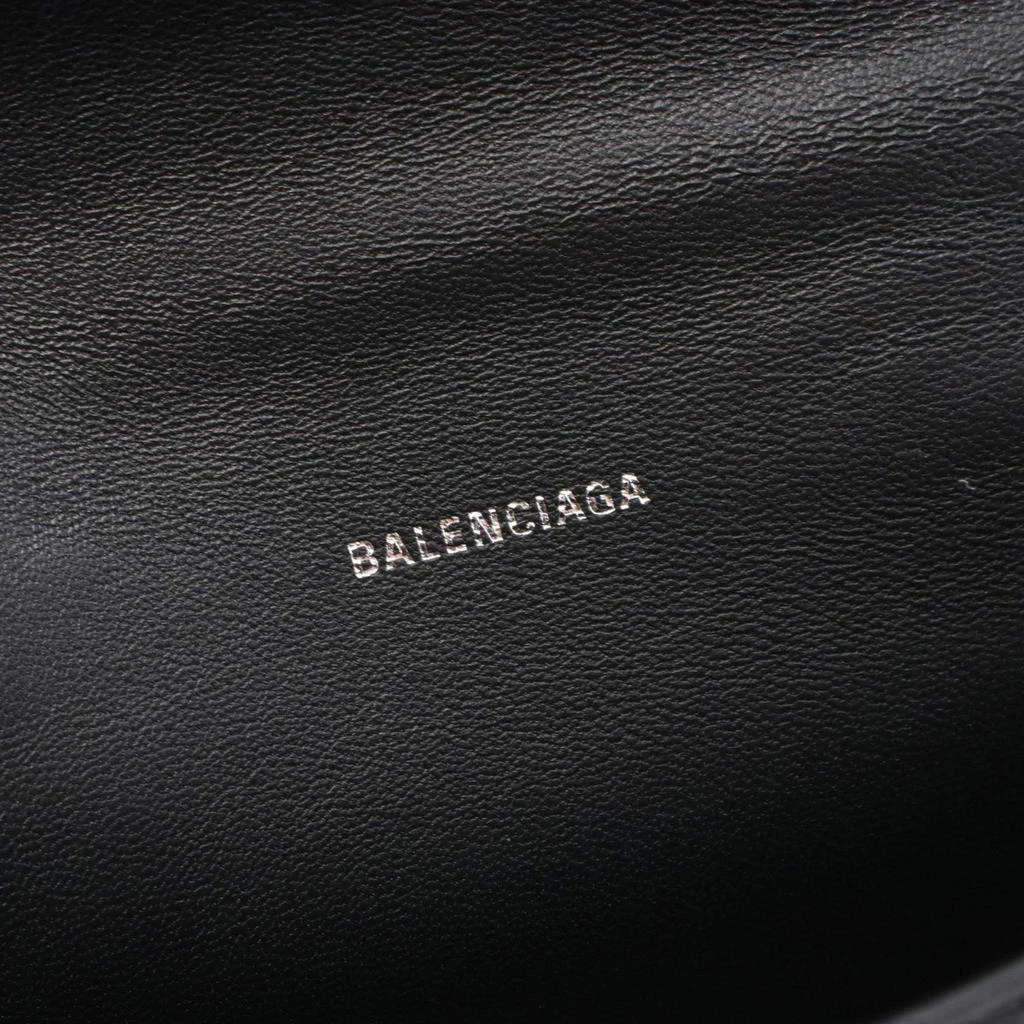 Balenciaga Balenciaga Hourglass Xs  Leather Black Handbag 4