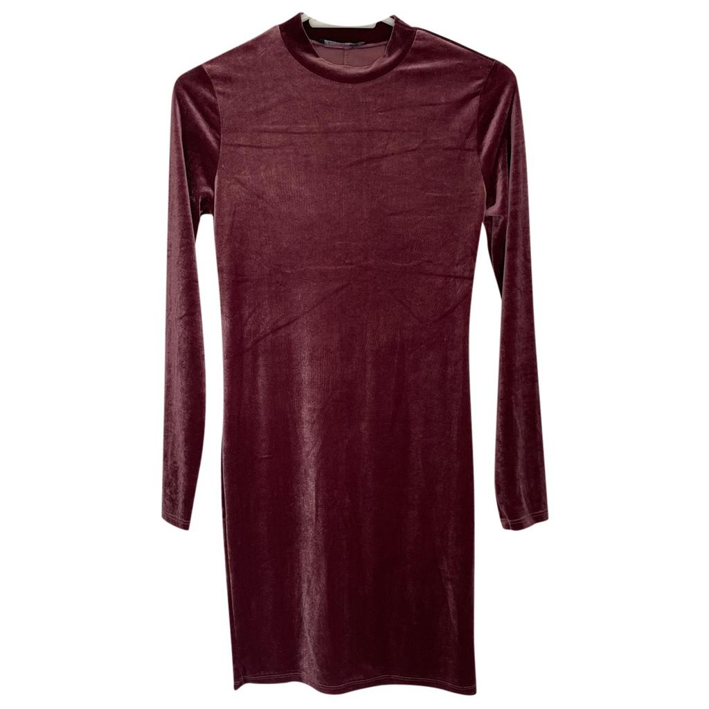 Bershka Bershka Velvet mini dress