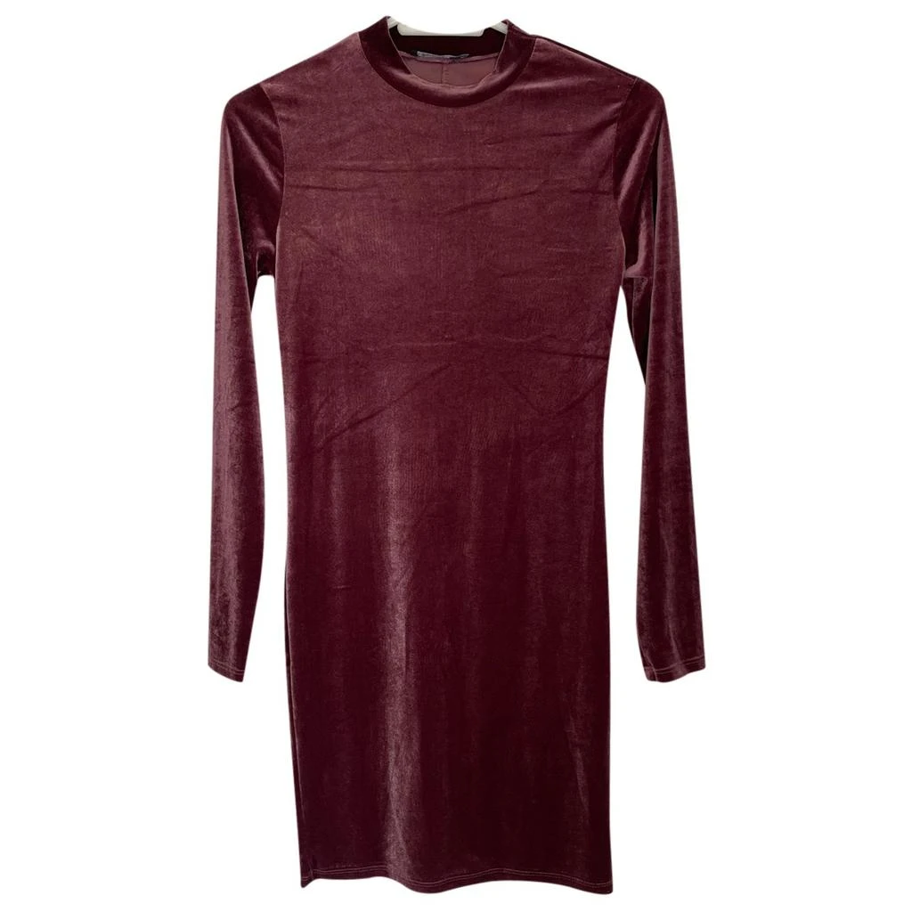 Bershka Bershka Velvet mini dress 1