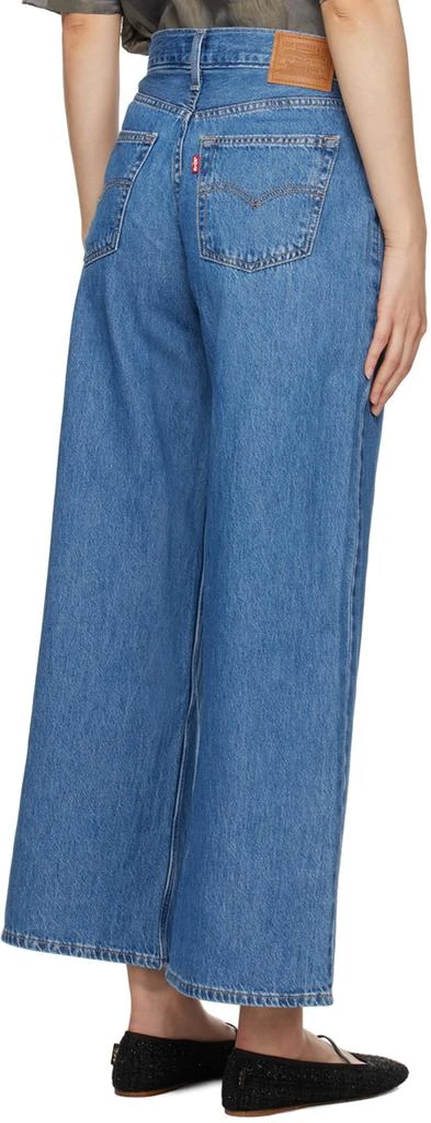 Levi's Blue Baggy Dad Wide Leg Jeans 3